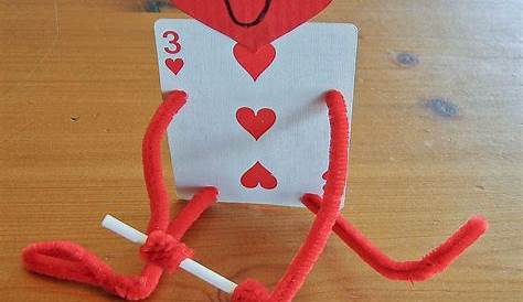 Playing Card Valentine Craft Diy My Paper Crane