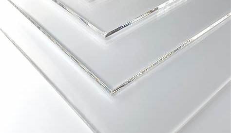Plexiglass Transparent Crystal Clear Cell Cast Sheet From Delvie S Plastics