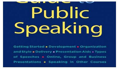 Pocket Guide To Public Speaking 6Th Edition Pdf Free