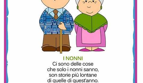 Poesia nonni2_COL- LA nonna poesia festa dei nonni 2 ottobre | Maestra