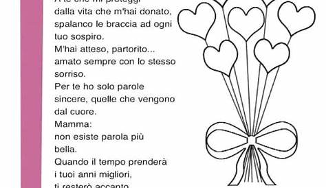 50 Poesie per la Festa della Mamma per Bambini | Festa della mamma