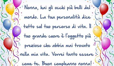 Frasi Di Compleanno Nonna | Immagini Auguri