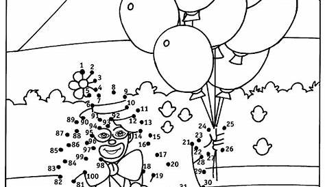 Relier les points de 0 a 100 Mickey Coloring Pages, Colouring Pages