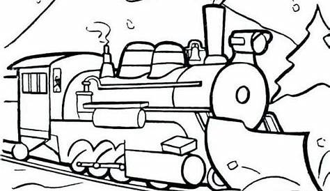 Polar Express Printable Coloring Pages