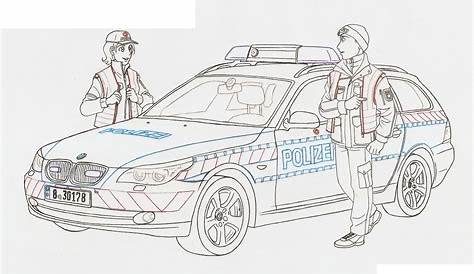 Ausmalbilder Polizei Autos 01 | Polizeiautos, Ausmalen und Polizei kinder