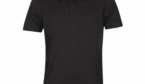 Black Polo T Shirt Png