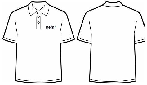Polo Shirt Black Polo Shirt Template Png Free Transparent Png | Images
