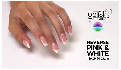 Polygel Nails French Tips