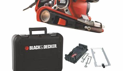 Ponceuse A Bande Black Et Decker Ka89ek & nd à 750W