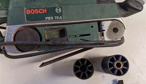 Ponceuse Bande Bosch Pbs75a Pieces Detachees Courroie BOSCH PBS75A SAV PEM