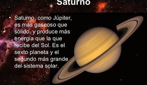 8 cosas que no sabías sobre Saturno - YouTube