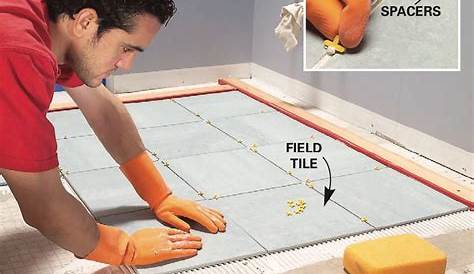 How To Install Porcelain & Ceramic Tile Floors Ceramic floor tiles