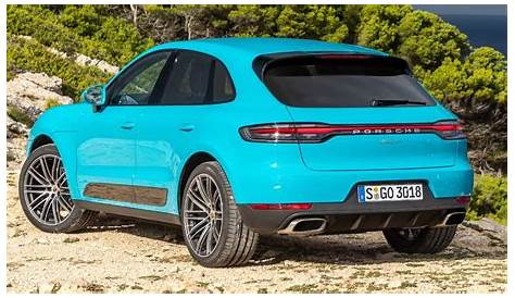 Porsche Macan Bleu Miami Cars Desktop Wallpapers Turbo ( Blue