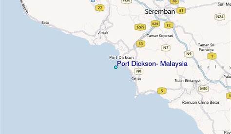 MICHELIN Port Dickson map - ViaMichelin
