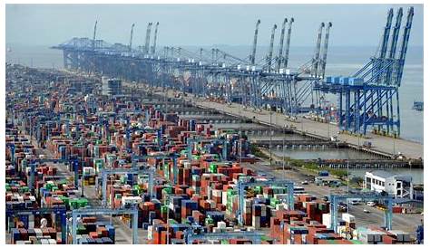insider's view of a busy container port at Klang | Port klang, Places