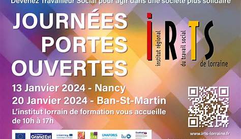 Portes ouvertes samedi 16 octobre de 10h00 à 16h00 - IRTS Normandie Caen