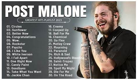 Best Songs Of Malone 2020 Malone Greatest Hits Playlist - www.vrogue.co