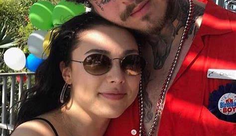 Post Malone touches down in Sydney with girlfriend and baby daughter