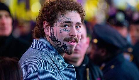 Post Malone's Face Tattoos Come From Insecurities | POPSUGAR Beauty Photo 3