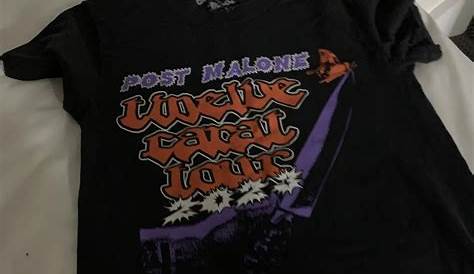 Post Malone 2020 Tshirt Music Tee Shirts S-3XL - ZANIAZ.COM