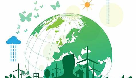 Green and Brown Environmental Protection Poster