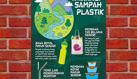 Poster Tentang Sampah Plastik