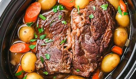 Easy Slow Cooker Pot Roast | Classic Recipe with Potatoes & Carrots