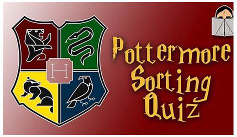 Pottermore Sorting Hat Quiz What House am I Sorted Into at Hogwarts