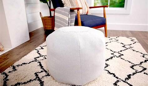 Pouf Ottoman Diy 10 Tutorials For Floor s And s Apartment Therapy