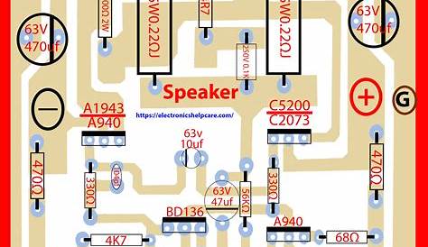 Pdf Rockola Power Amp Diagram Power Amplifier Pcb Layout Pdf Pcb
