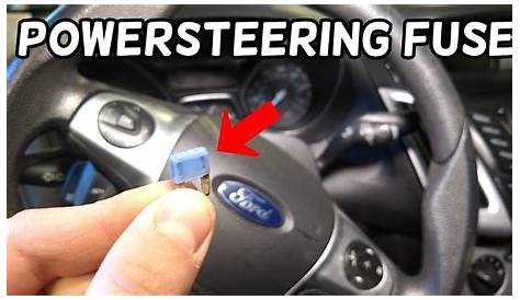 Power Steering Fault Ford Fusion 2011