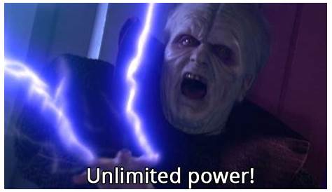 You Underestimate My POWER! UNLIMITED POWER! on Make a GIF