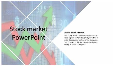 Stock Market Simple PowerPoint Design