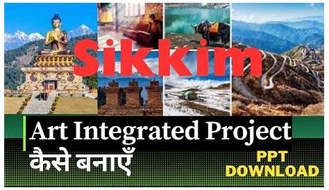 Sikkim Project PPT | Sikkim project in Hindi | Sikkim project in
