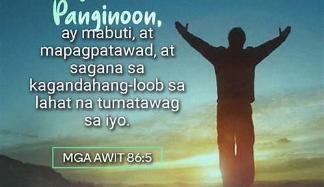 Mga Tagalog na Panalangin: Tagalog Verse from the Bible - Forgiveness