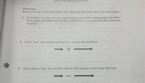 Solved please help me with all answers in Pre Lab