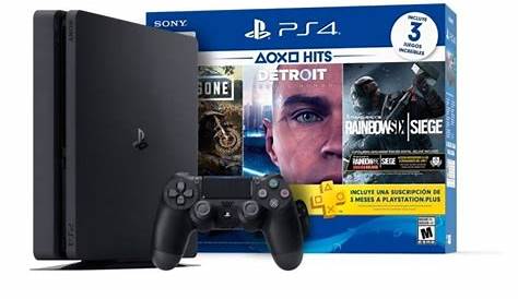 ¡Oferta consolas y packs PlayStation 4 Slim y Play 4 Pro! PS4 con dos