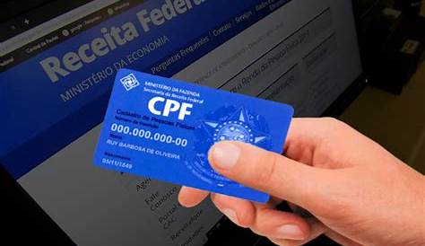 CPF pode ser retirado via internet