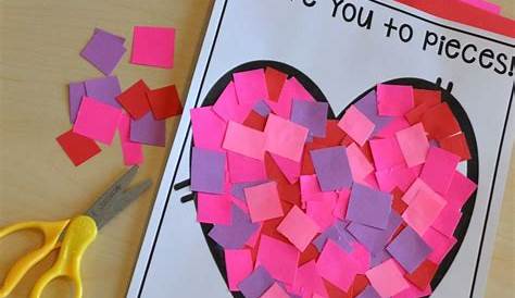Preschool Craft Valentine Cards Th 's For Ers To Make Red Ted Art Make