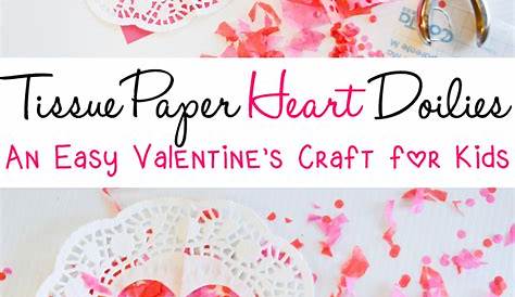 Preschool Valentine Crafts With Doilies Lollydot Hand Sewn Paper Heart Craft For Kids Lollydot