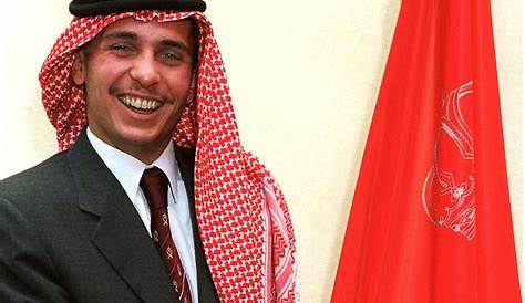 Jordanian Prince Hamzah bin Al Hussein and his wife Princess Noor at