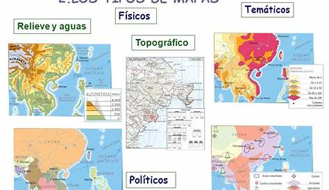 DOCENTECA - Mapas y sus tipos + Actividades
