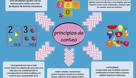 Principios de conteo para preescolar: Principios del conteo