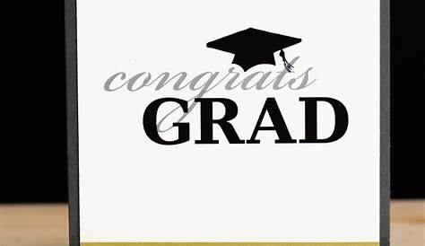 Printable Graduation Cards