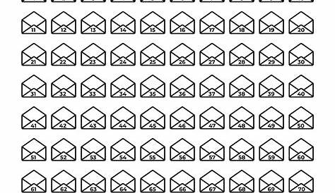 Printable 100 Envelope Challenge Pdf
