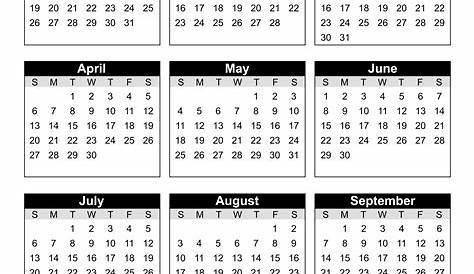 2025 Calendar