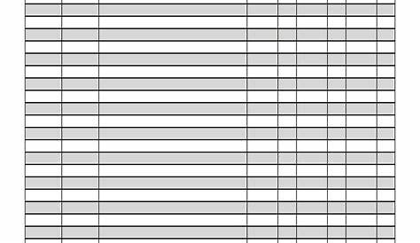 Free Printable Blank Check Register Template | Check register