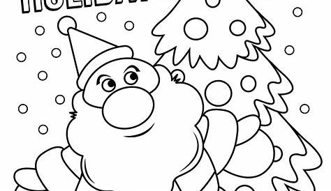 Printable Christmas Coloring Pages Pdf