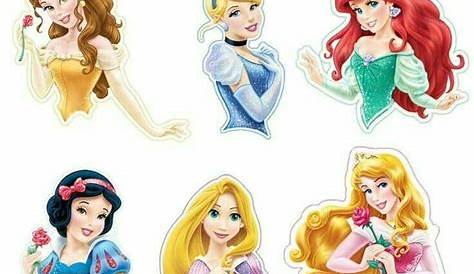 Disney Princess: Free Printable Cake Toppers. - Oh My Fiesta! in english