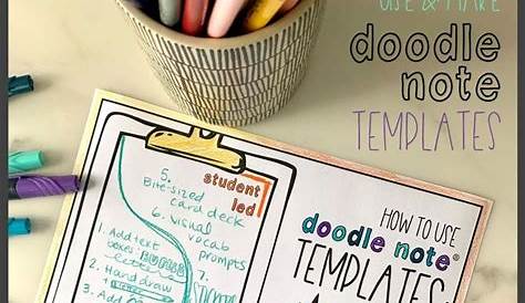 Printable Doodle Notes Template Pdf